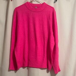 Athleta Transit Crewneck Women’s Sweater - Hot Pink